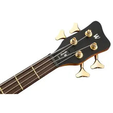 Load image into Gallery viewer, Warwick Pro Series Corvette $$ | 4 String | Nirvana Black Transparent Satin | Gold Hardware