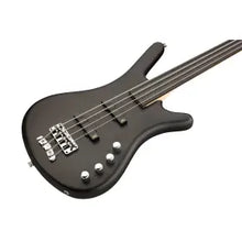 Load image into Gallery viewer, Warwick RockBass Corvette Basic | 4-String | Nirvana Black Transparent Satin | Fretless