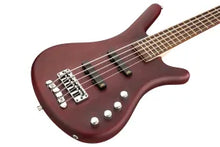 Load image into Gallery viewer, Warwick RockBass Corvette Basic | 5-String | Burgundy Red Transparent Satin