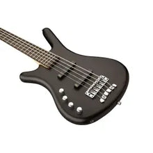 Load image into Gallery viewer, Warwick RockBass Corvette Basic | 5-String | Nirvana Black Transparent Satin | Lefthand
