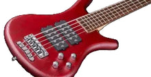 Load image into Gallery viewer, Warwick RockBass Corvette $$ | 5-String | Burgundy Red Transparent Satin