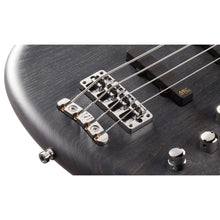 Load image into Gallery viewer, Warwick Pro Series Corvette Standard | 4 String | Active | Ash | Nirvana Black Transparent Satin