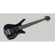 Load image into Gallery viewer, Warwick RockBass Corvette Basic | Medium Scale | 5 String | Solid Black High Polish