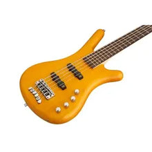 Load image into Gallery viewer, Warwick RockBass Corvette Basic | 5-String | Honey Violin Transparent Satin