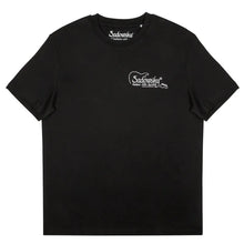 Load image into Gallery viewer, Sadowsky - White Embroidered Logo T-Shirt, Black