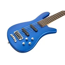 Load image into Gallery viewer, Warwick RockBass Streamer LX | 5-String | Blue Metallic High Polish