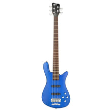 Load image into Gallery viewer, Warwick RockBass Streamer LX | 5-String | Blue Metallic High Polish