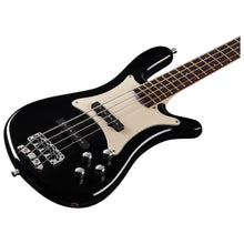 Load image into Gallery viewer, Warwick Pro Series Streamer CV | 4 String | Solid Black High Polish