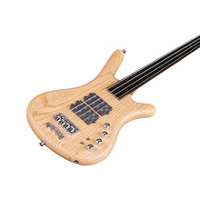 Load image into Gallery viewer, Warwick Pro Series Corvette $$ | 4 String | Natural Transparent Satin | Fretless