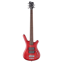 Load image into Gallery viewer, Warwick Pro Series Corvette $$ | 5 String | Burgundy Red Transparent Satin