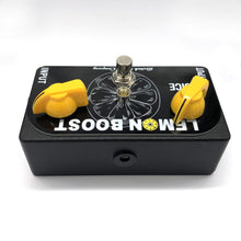 Load image into Gallery viewer, British Pedal Company Special Edition Lemon Boost