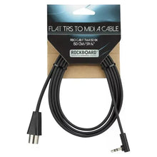 Load image into Gallery viewer, RockBoard Flat TRS to MIDI Cable, TRS-MIDI Type A - 150 cm / 59 1/16"