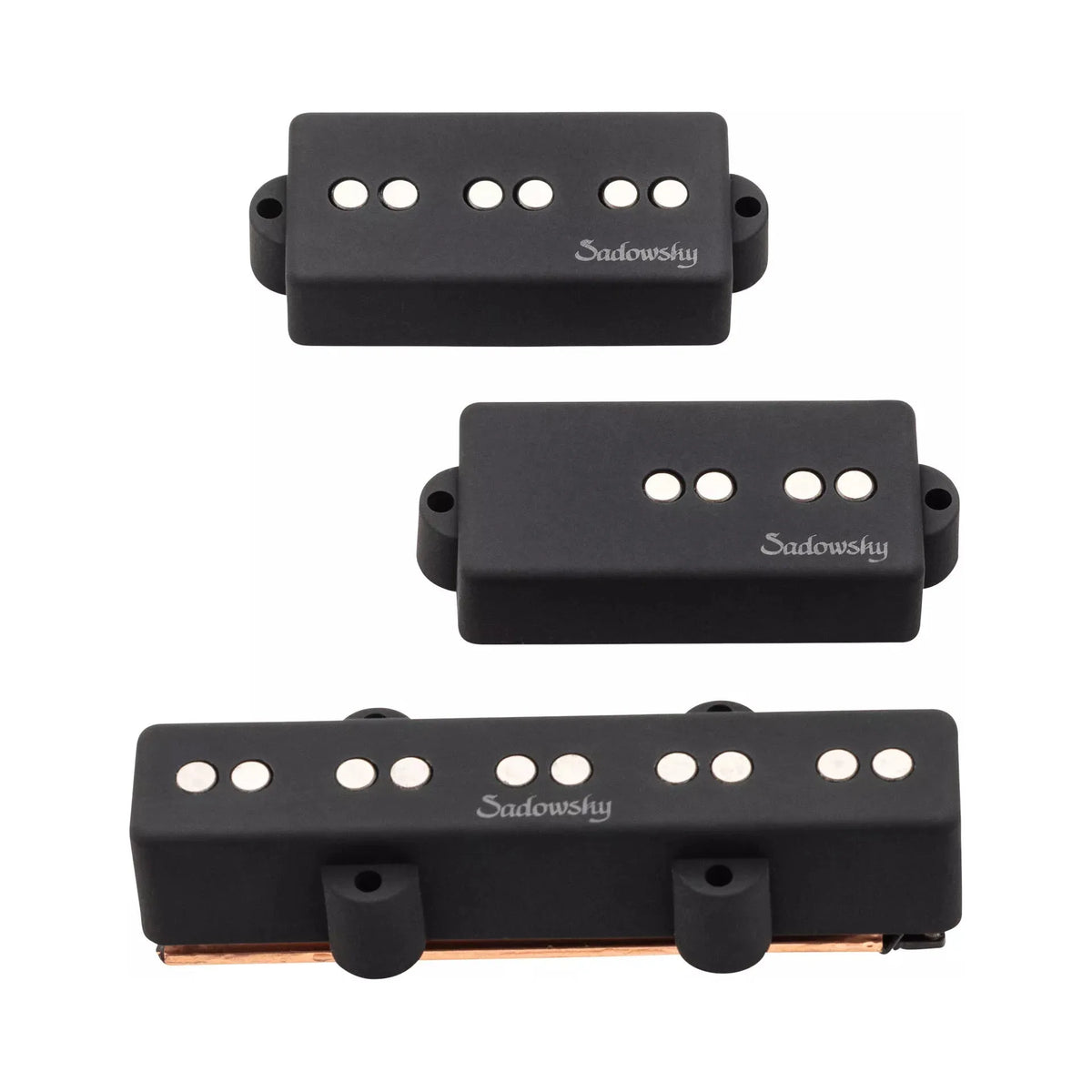 Sadowsky P/J-Style Bass Pickup Set, Passive, Hum-Cancelling, 5