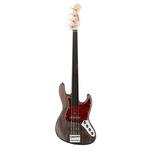 Load image into Gallery viewer, Sadowsky MetroLine 21-Fret Vintage J/J Bass | Tigerstripe Ebony Fingerboard | 4-String | Fretless | Transparent Satin
