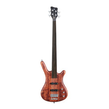 Load image into Gallery viewer, Warwick Pro Series Corvette Standard | 4 String | Active | Bubinga | Natural Transparent Satin | Fretless