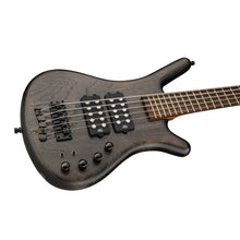 Load image into Gallery viewer, Warwick Pro Series Corvette $$ | 5 String | Nirvana Black Transparent Satin | Black Hardware