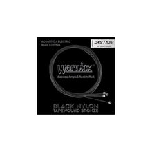 Load image into Gallery viewer, Warwick Black Nylon Tapewound Acoustic / Electric Bass String Sets | 4 String