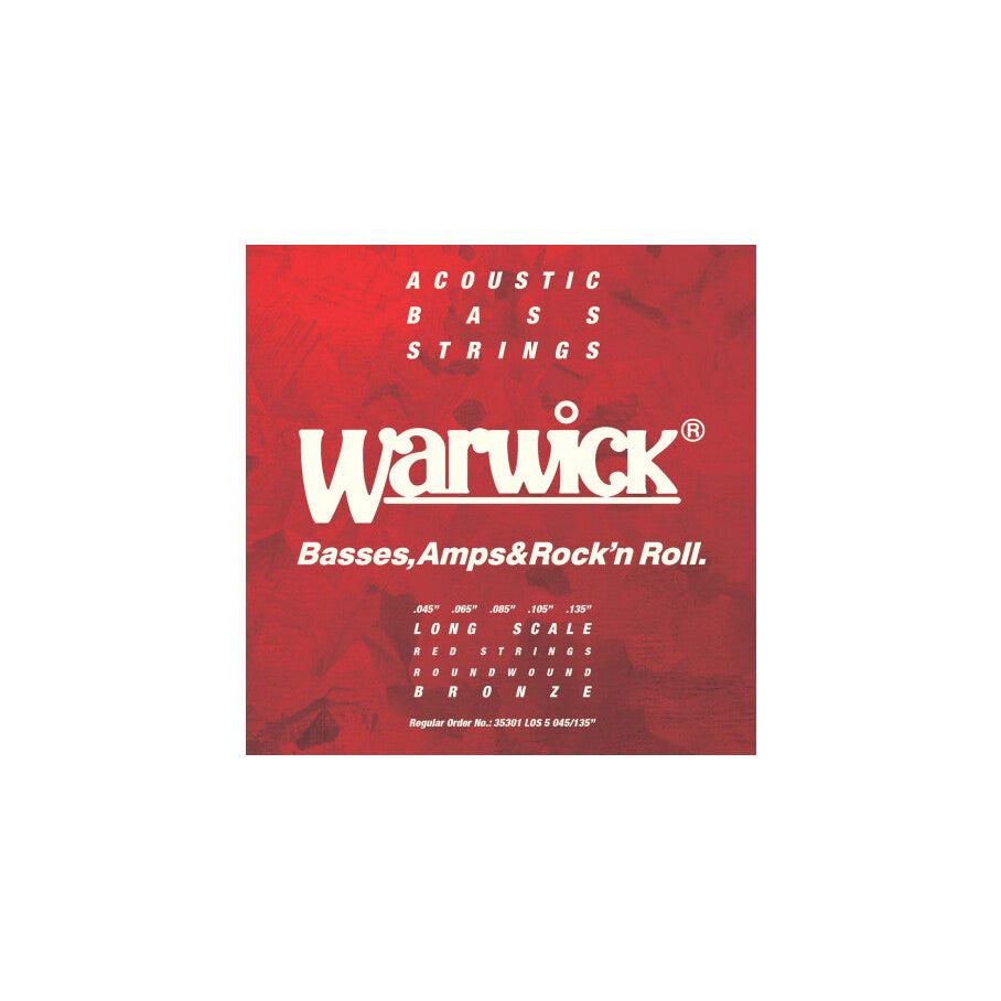 Warwick Red Label Acoustic Bass String Sets | Bronze – Framus