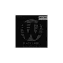 Load image into Gallery viewer, Warwick Black Label Bass String Set | 4-String | Nickel-Plated Steel