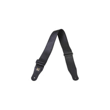 Load image into Gallery viewer, Warwick Synthetic Leather Bass Strap - Black