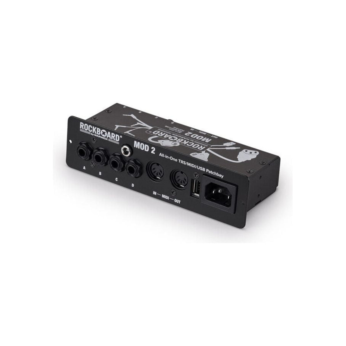 RockBoard MOD 1 V2 パッチベイ RockBoard MOD 2 V2 - All-in-One TRS, MIDI & USB Patchbay – Framus