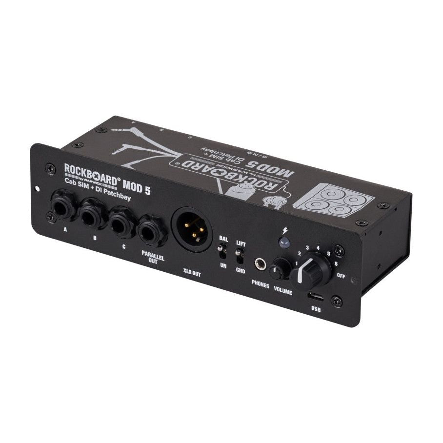 RockBoard MOD 5 - Cab SIM + DI Patchbay – Framus & Warwick USA