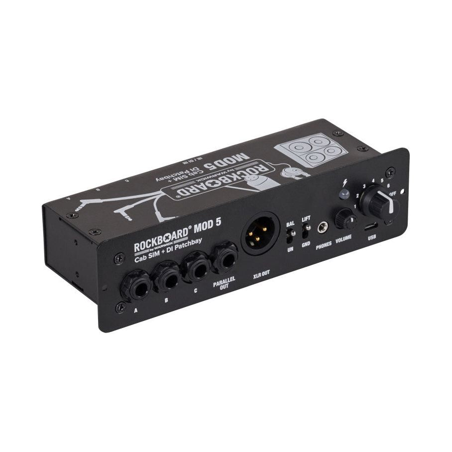 ギター WARWICK / RockBoard MOD 5 RockBoard MOD 5 - Cab SIM + DI Patchbay – Framus & Warwick USA