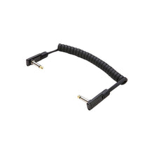 Load image into Gallery viewer, RockBoard Black Coiled Series Flat Patch Cable