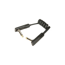 Load image into Gallery viewer, RockBoard Black Coiled Series Flat Patch Cable