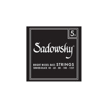 Load image into Gallery viewer, Sadowsky Black Label Bass String Sets | Nickel | 5-String