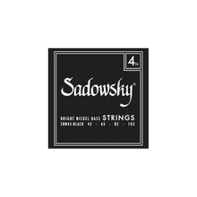 Load image into Gallery viewer, Sadowsky Black Label Bass String Sets | 4-String | Nickel