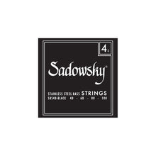 Load image into Gallery viewer, Sadowsky Black Label Bass String Sets | Stainless Steel | 4-String