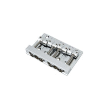 Load image into Gallery viewer, Sadowsky Parts - Quick Release Brass Bridge | 4-String | 19mm Spacing