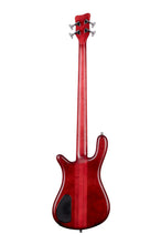 Load image into Gallery viewer, Warwick Pro Series Streamer Stage I | 4 String | Burgundy Red Transparent Satin
