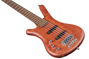 Warwick Pro Series Corvette Standard | 5 String | Active | Bubinga | Natural Transparent Satin | Lefthand