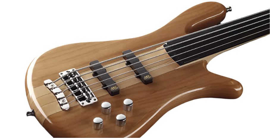 Warwick RockBass Streamer NT I | 5-String | Fretless | Natural Transparent High Polish