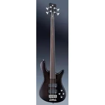 Warwick RockBass Streamer Standard | 4-String | Fretless | Nirvana Black Transparent Satin