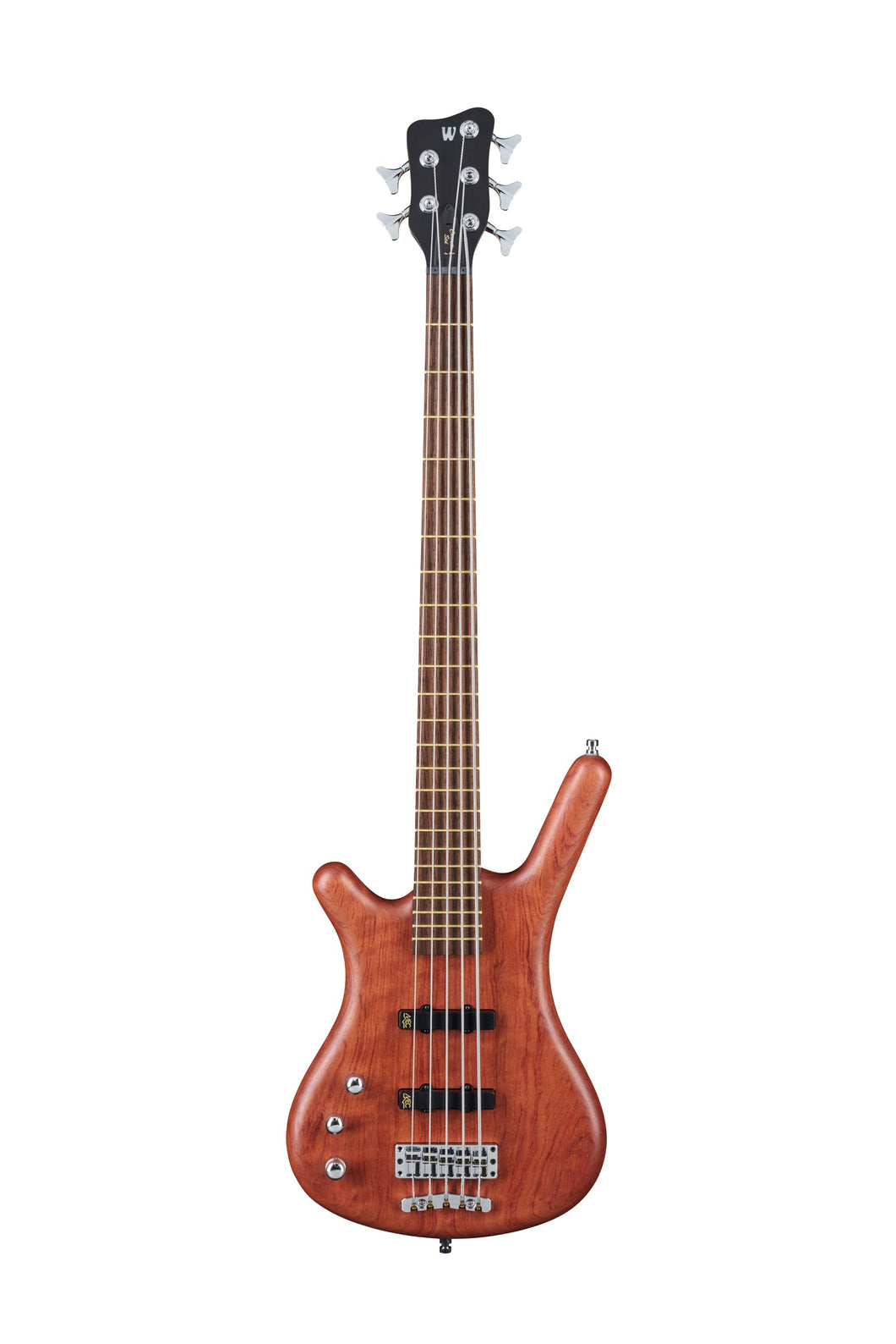 Warwick Pro Series Corvette Standard | 5 String | Active | Bubinga | Natural Transparent Satin | Lefthand
