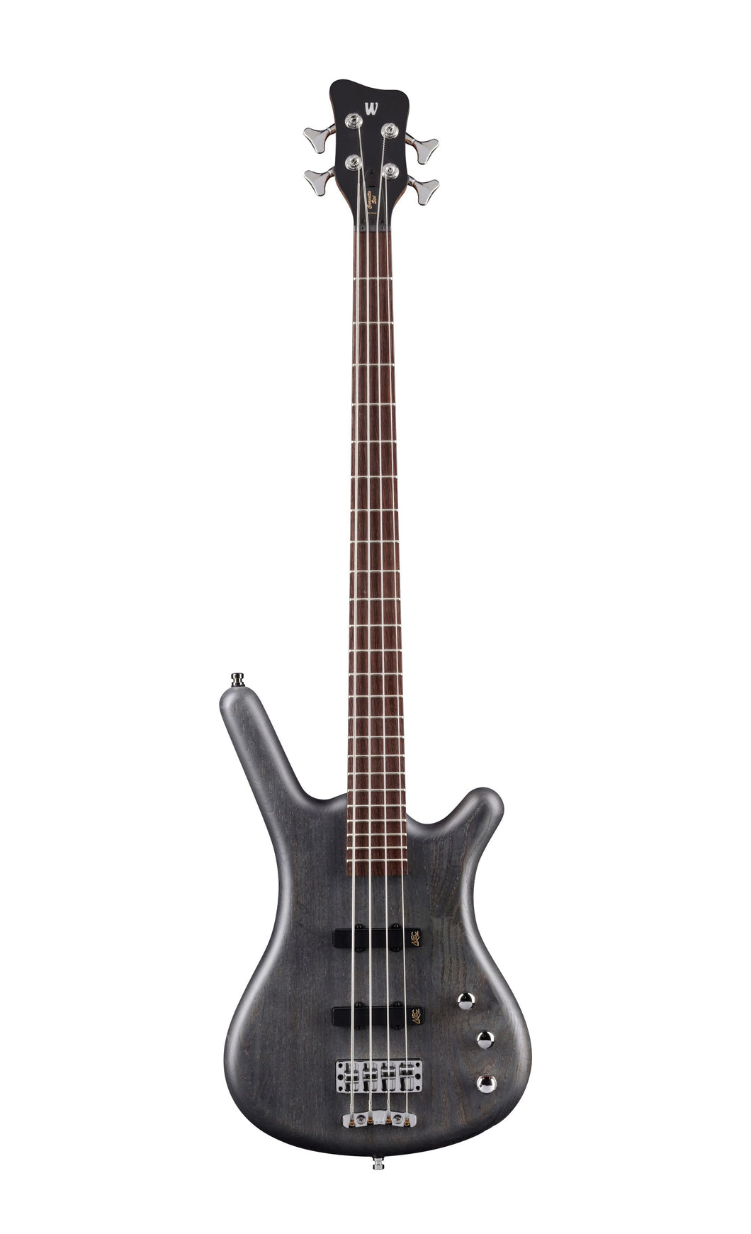 Warwick Pro Series Corvette Standard | 4 String | Active | Ash | Nirvana Black Transparent Satin