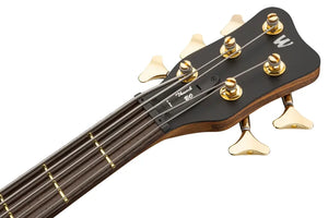 Warwick Pro Series Thumb BO | 5 String | Nirvana Black Transparent Satin | Gold Hardware