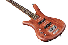 Load image into Gallery viewer, Warwick Pro Series Corvette Standard | 4 String | Active | Bubinga | Natural Transparent Satin | Fretless
