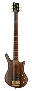 Warwick Pro Series Thumb BO | 5 String | Nirvana Black Transparent Satin | Gold Hardware
