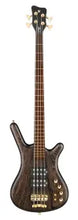 Load image into Gallery viewer, Warwick Pro Series Corvette $$ | 4 String | Nirvana Black Transparent Satin | Gold Hardware
