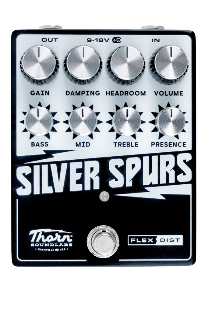 THORN SOUNDLAB SILVER SPURS Effects Pedal | Flex Distortion