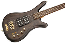 Load image into Gallery viewer, Warwick Pro Series Corvette $$ | 4 String | Nirvana Black Transparent Satin | Gold Hardware

