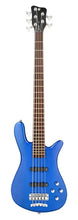 Load image into Gallery viewer, Warwick RockBass Streamer LX | 5-String | Blue Metallic High Polish
