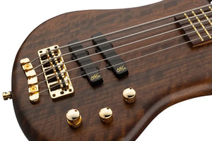 Warwick Pro Series Thumb BO | 5 String | Nirvana Black Transparent Satin | Gold Hardware