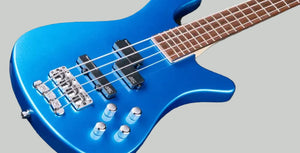Warwick RockBass Streamer LX | 4-String | Metallic Blue High Polish