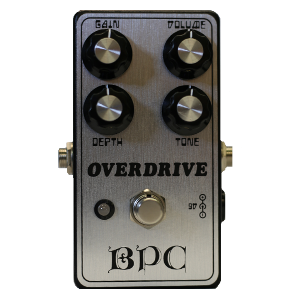 British Pedal Company Silverface Overdrive Pedal
