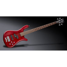 Load image into Gallery viewer, Warwick Pro Series Streamer LX | 4 String | Burgundy Red Transparent Satin
